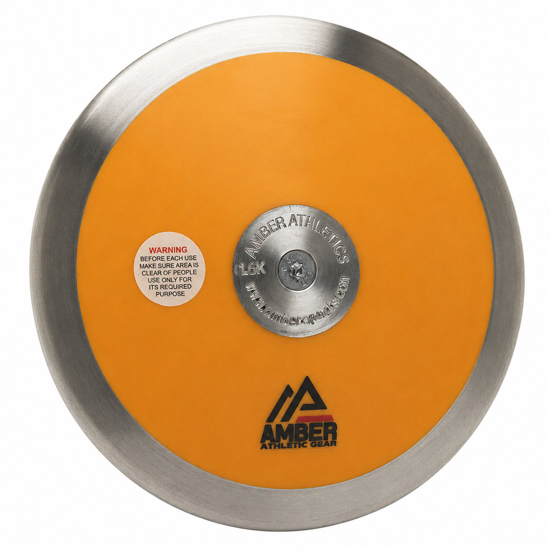Amber Fight Gear Ultimate Discus IAAF Certified Advanced Training Throwing Implement for Enhanced Aerodynamics, Sturdy Construction, Versatile Sizing Options, and Optimal Design, 1kg, 1.6kg, 2kg