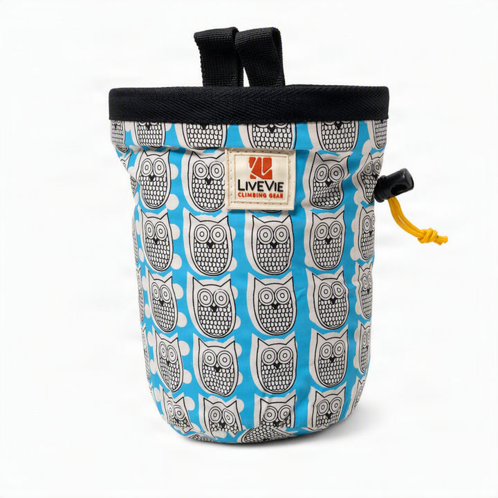 Ultralight Chalk Bag with Secure Cinch Closure and Durable Nylon Loop, Perfect for Rock Climbing, Bouldering, Crossfit, and Gymnastics