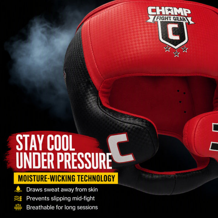 Adjustable Boxing Headgear for Sparring, MMA &amp; Kickboxing