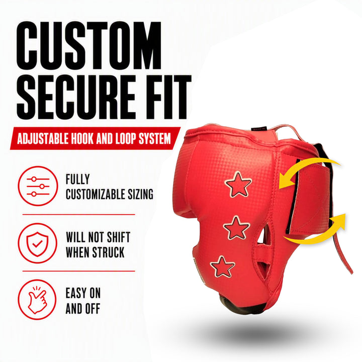 Adjustable Boxing Headgear for Sparring, MMA &amp; Kickboxing