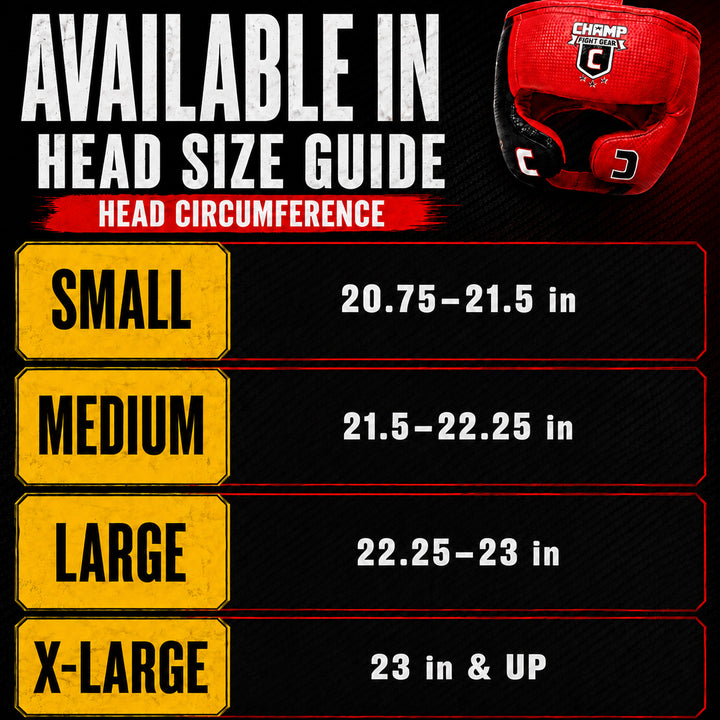 Adjustable Boxing Headgear for Sparring, MMA &amp; Kickboxing