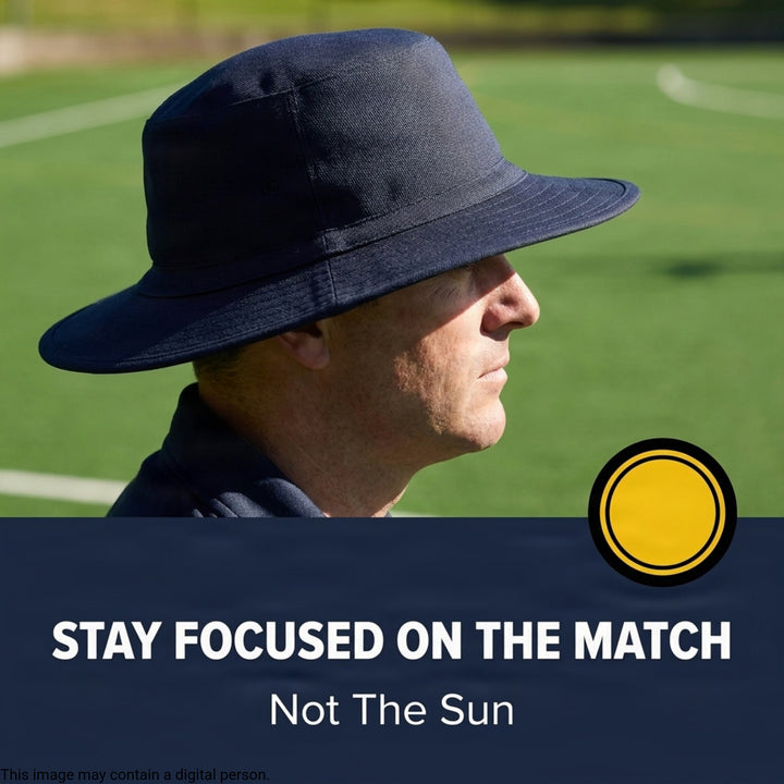 Wide Brim Sun Hat with Internal Towel Band for Cooling and Drying, Durable Heavyweight Cotton Drill Material, Perfect for Outdoor Sports, Matches, and Sun Protection