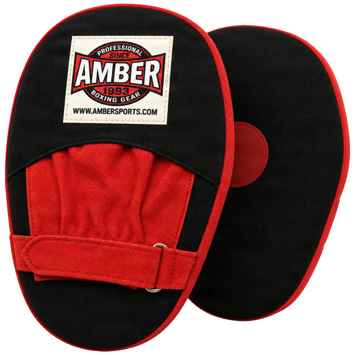 Heavy Duty Canvas Punch Mitts - Durable Training Gear for Boxing, Kickboxing, MMA &amp; Aerobics, Hook &amp; Loop Closure for Secure Fit, Enhances Speed, Accuracy &amp; Power