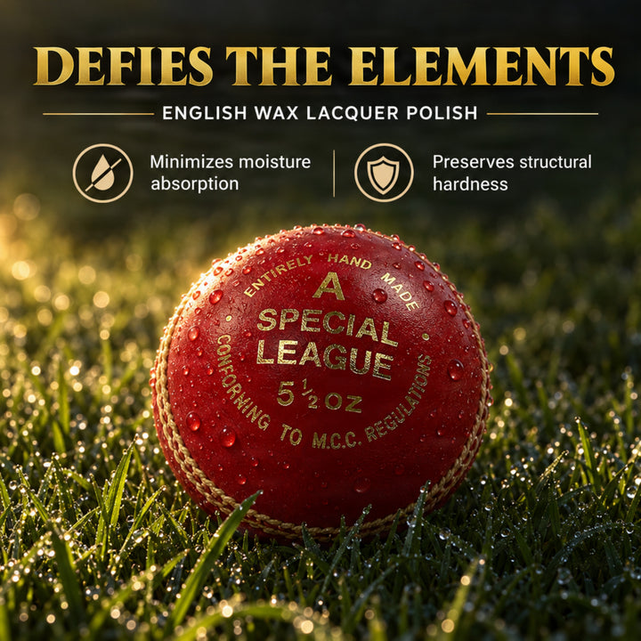 Amber Fight Gear Professional Leather Cricket Ball, Hand-Stitched, Set Options