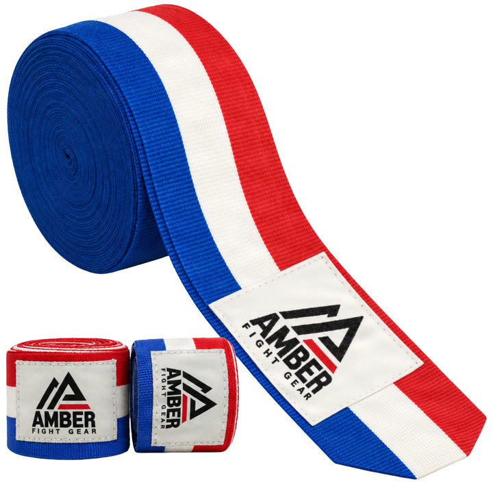 Amber Fight Gear Semi Elastic 180 Inch Boxing Hand Wraps
