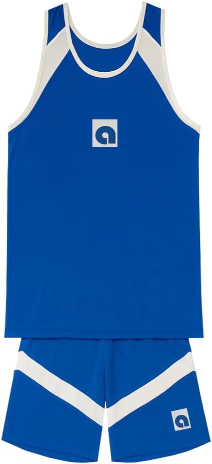 Amber Fight Gear Unisex Basketball Jersey and Shorts Set, Polyester