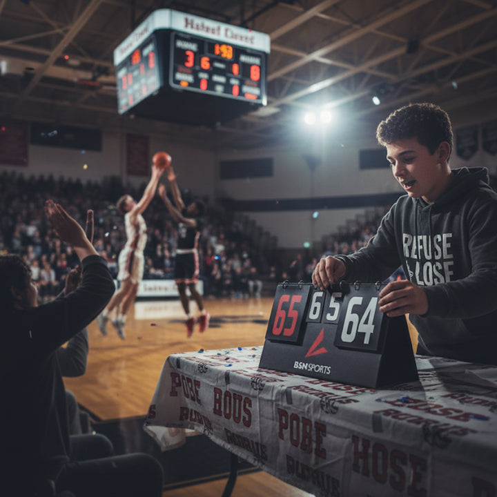 BSN Manual Tabletop Multi-Scoreboard, Double Sided
