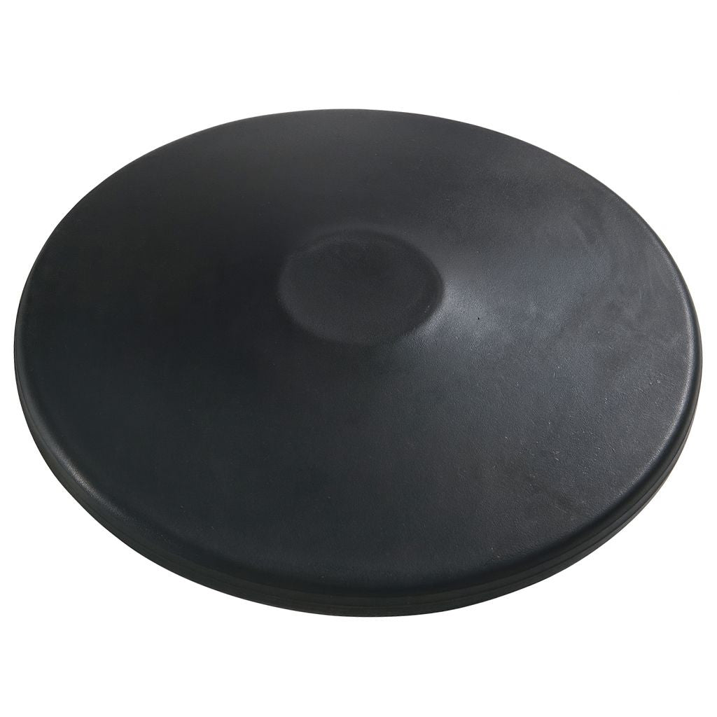 BSN Official Black Rubber Discus - 2 KG, NFHS Compliant