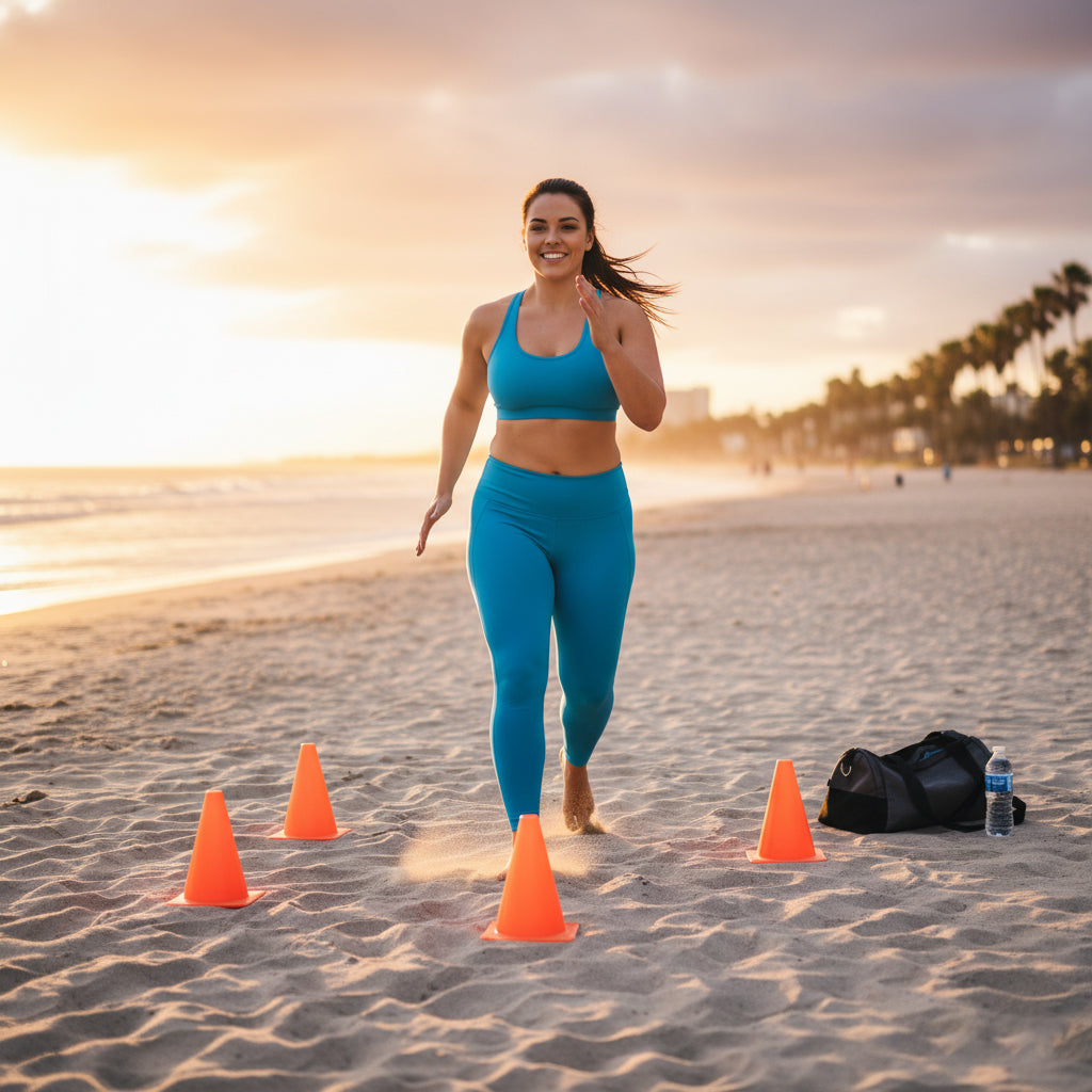BSN SPORTS 18" Orange Game Cone with Weighted Base (One Cone)