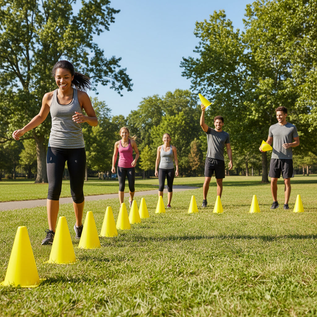 BSN SPORTS 9" Economy Cones - Yellow