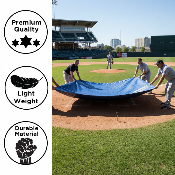 BSN SPORTS Circular Home Plate Cover - 30&