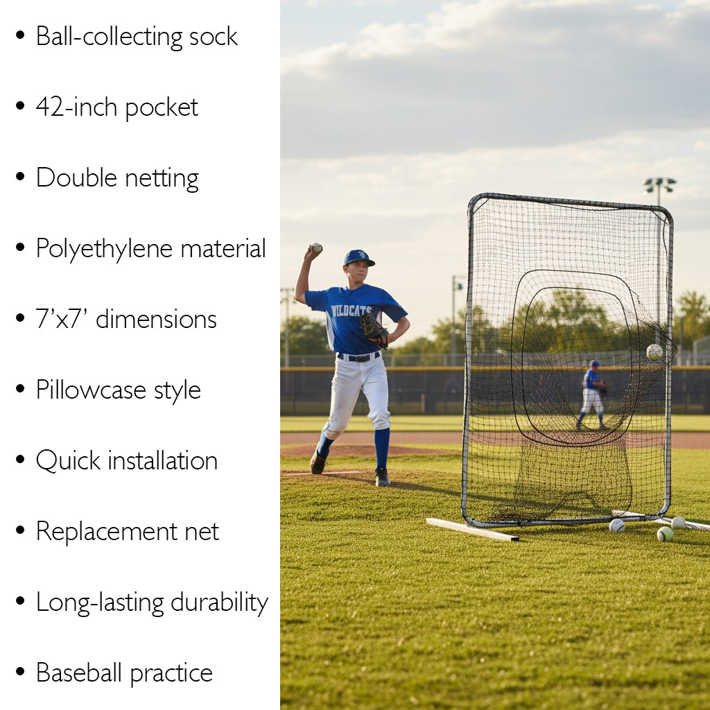 BSN SPORTS Collegiate Replacement Sock Net - 7&