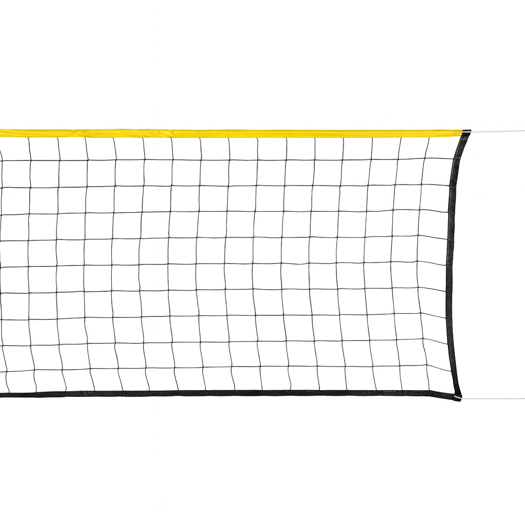 BSN SPORTS Economy Volleyball Net - Black and Yellow