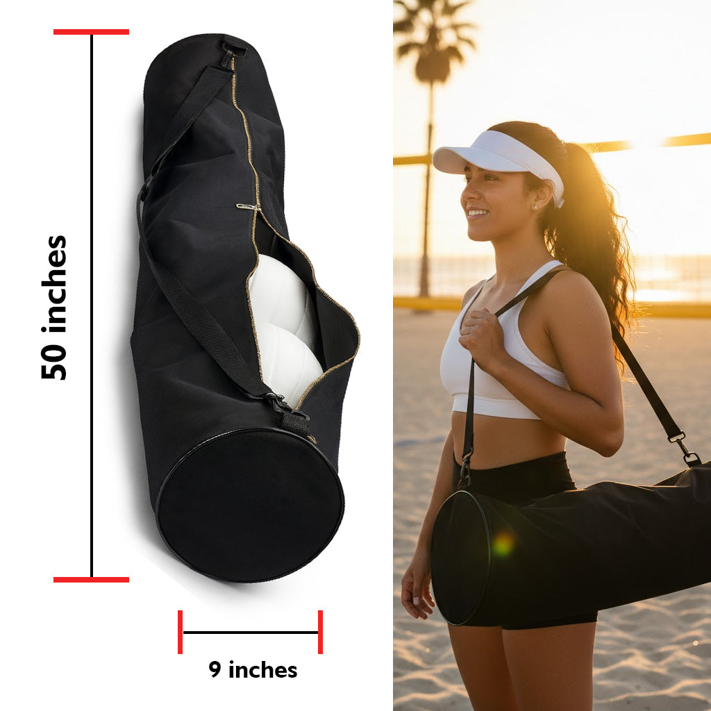 BSN SPORTS MacGregor Volleyball Carry Bag - Holds 6 Balls