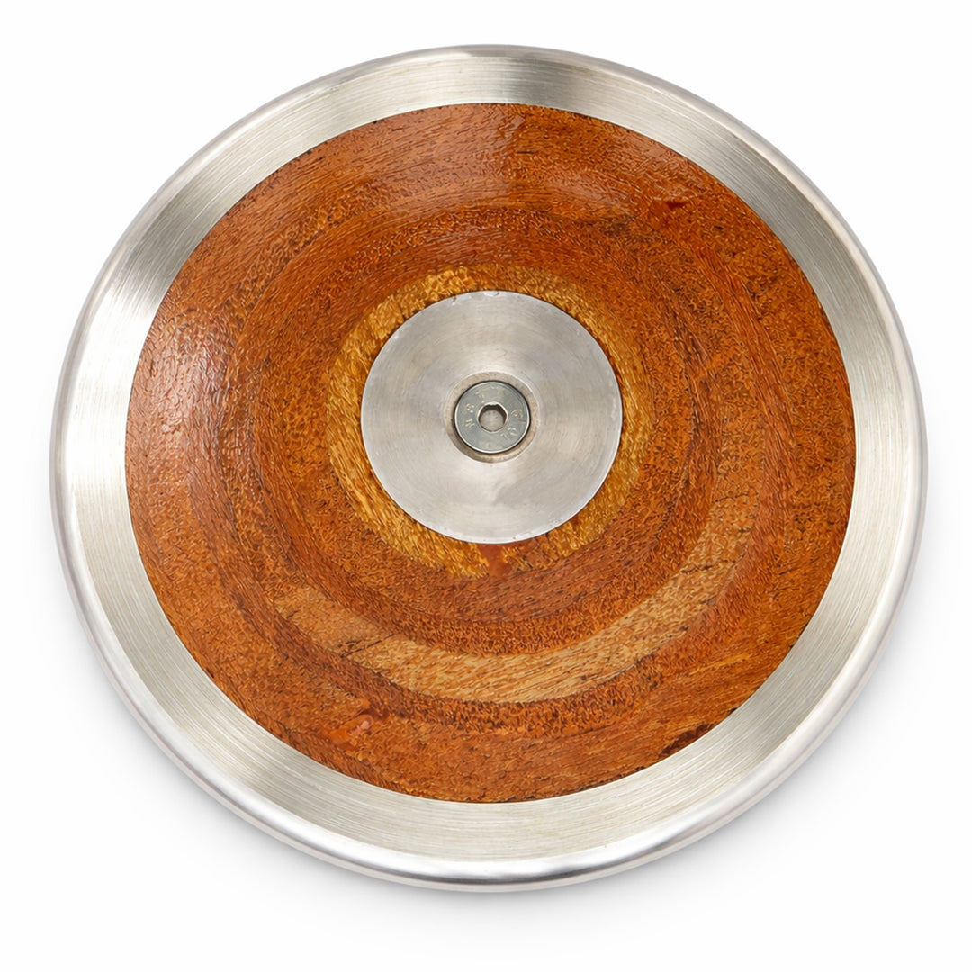 BSN Sports 1.6kg Wood Discus with Steel Rim – NFHS Approved