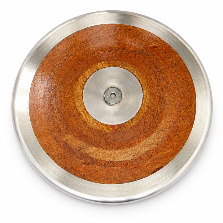 BSN Sports 1.6kg Wood Discus with Steel Rim – NFHS Approved
