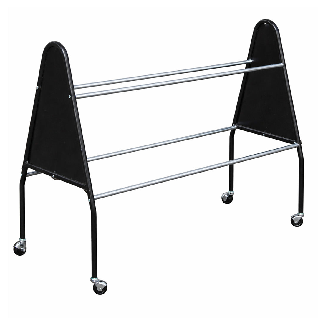 BSN Sports 15-Ball Cart - Heavy-Duty Steel, Wide Base Design