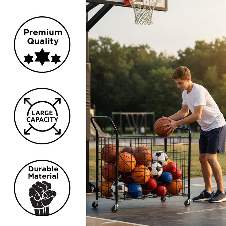 BSN Standard Portable Ball Locker - 20-Ball Capacity