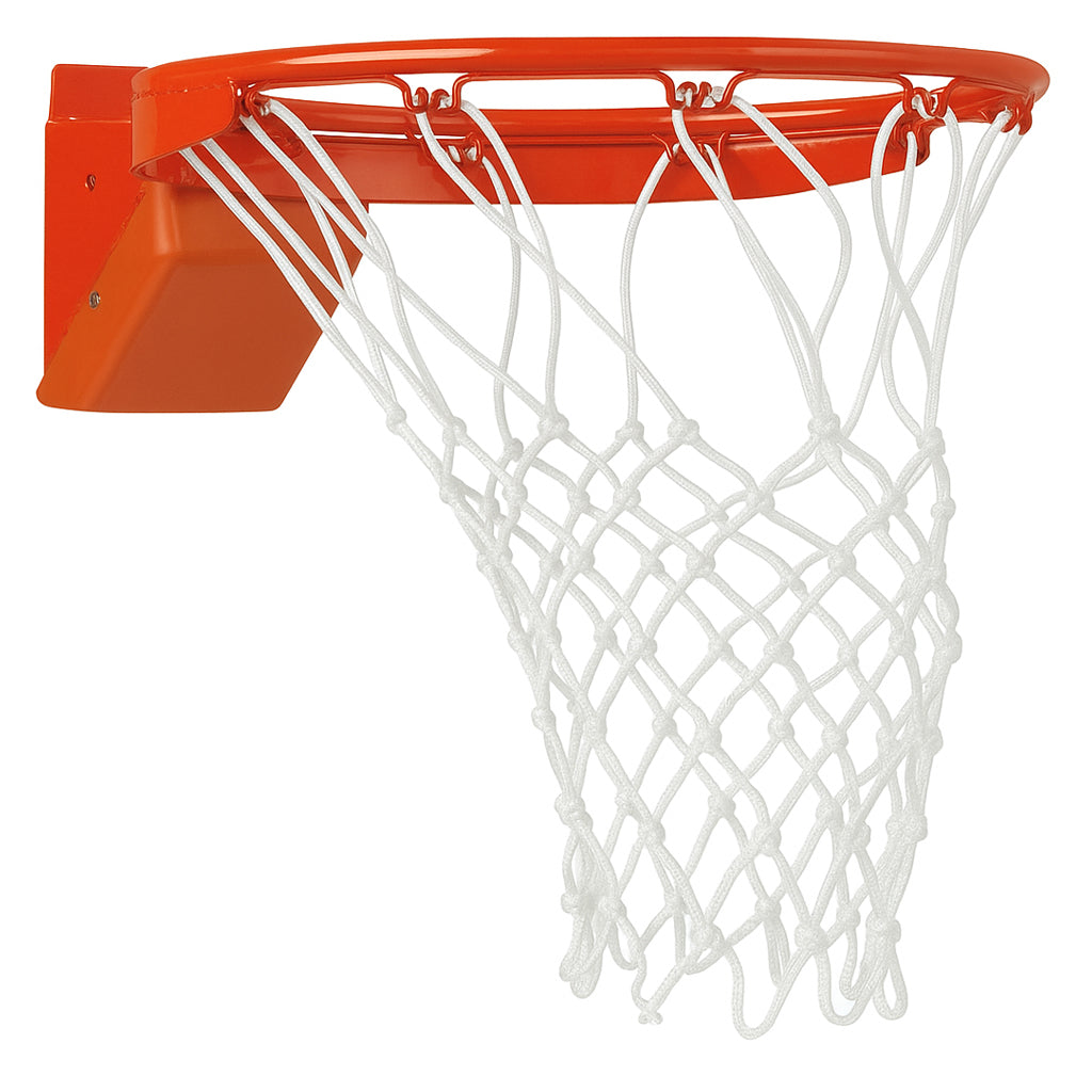 Bison Elite Steel Breakaway Basketball Goal in Orange