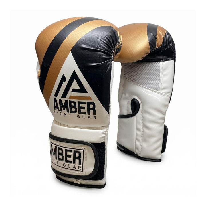 Fury Boxing Gloves - Kickboxing, Muay Thai Training Gloves, Sparring Punching Bag Mitts, Durable PU, Shock-Absorbing Foam Core, Non-Slip Wrist Support, Multi-Sport Glove