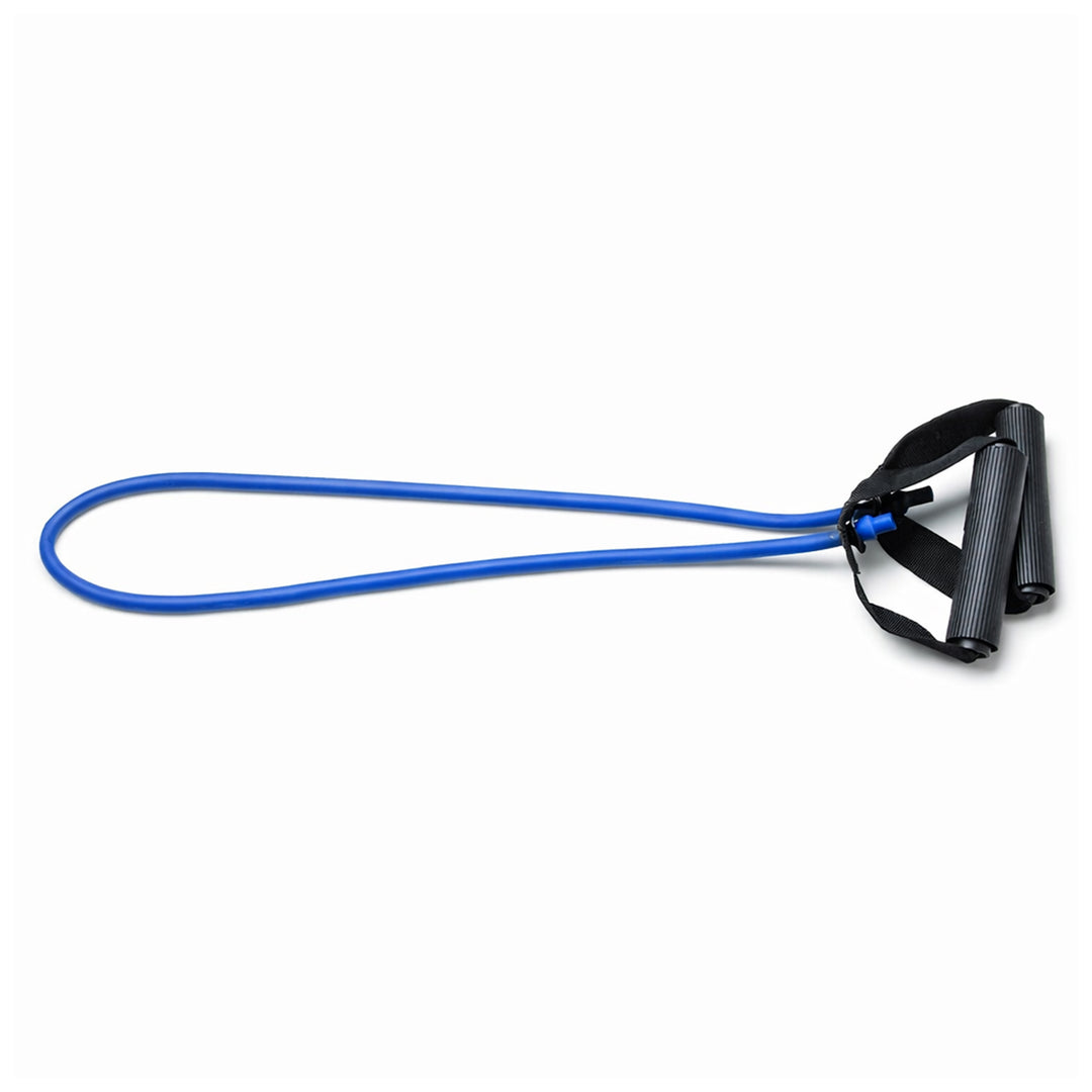 CanDo Exercise Tube with Handles - 48" Blue (Level 4)