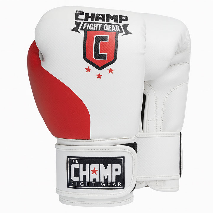 The Champ Fight Gear Alpha Series Boxing Gloves with Wrist Support for Boxing Kickboxing Muay Thai Training or Sparring Punching Bag Mitts