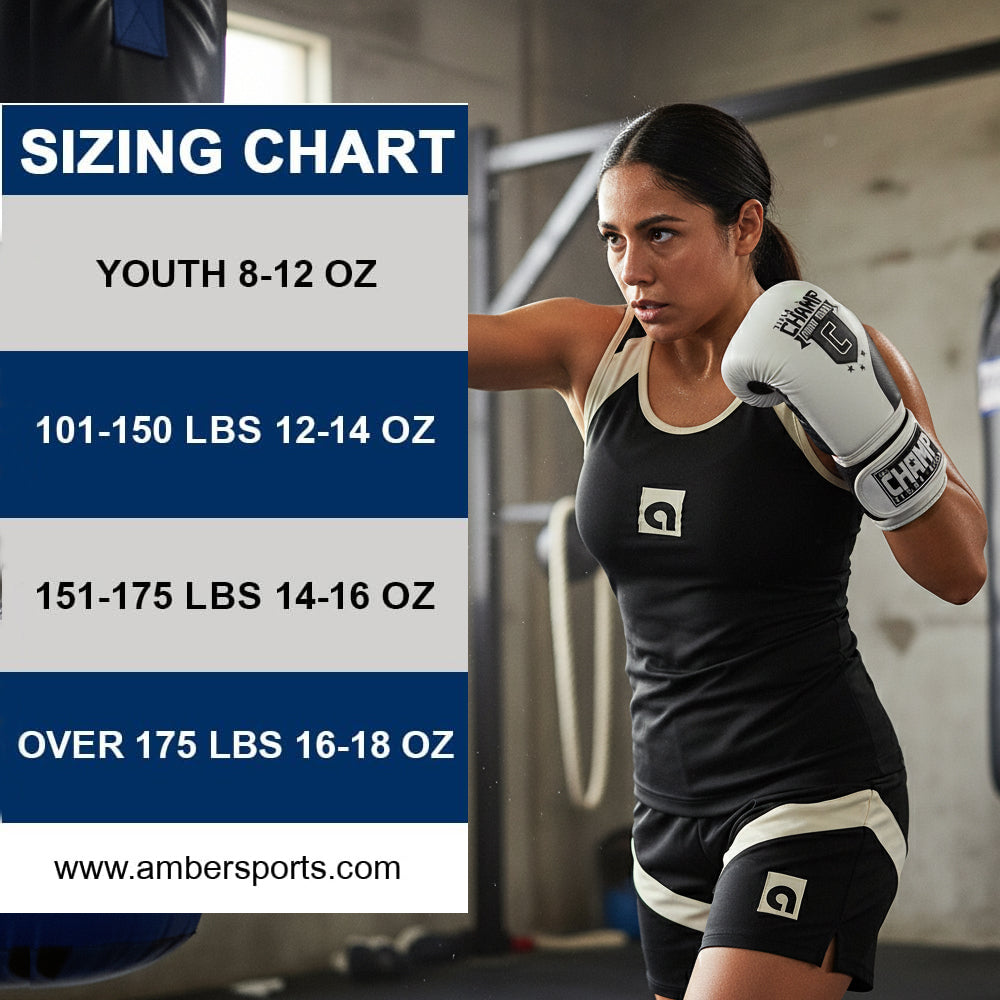 The Champ Fight Gear Alpha Series Boxing Gloves with Wrist Support for Boxing Kickboxing Muay Thai Training or Sparring Punching Bag Mitts