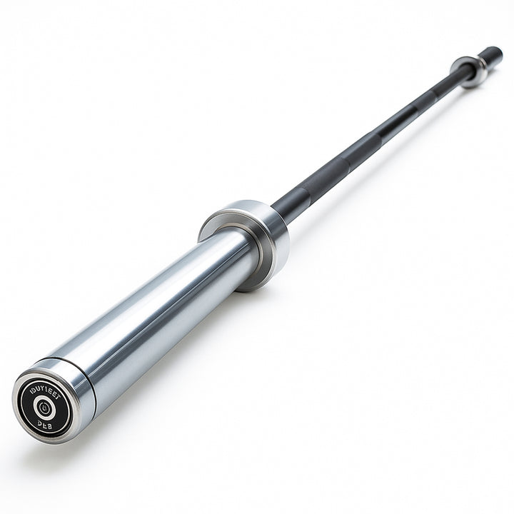 Champion Barbell 1000 lb. Olympic Bar - Black Zinc with Chrome Sleeves