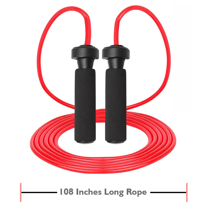 Champion Barbell 1 LB Weighted Jump Rope - 9 ft. Red