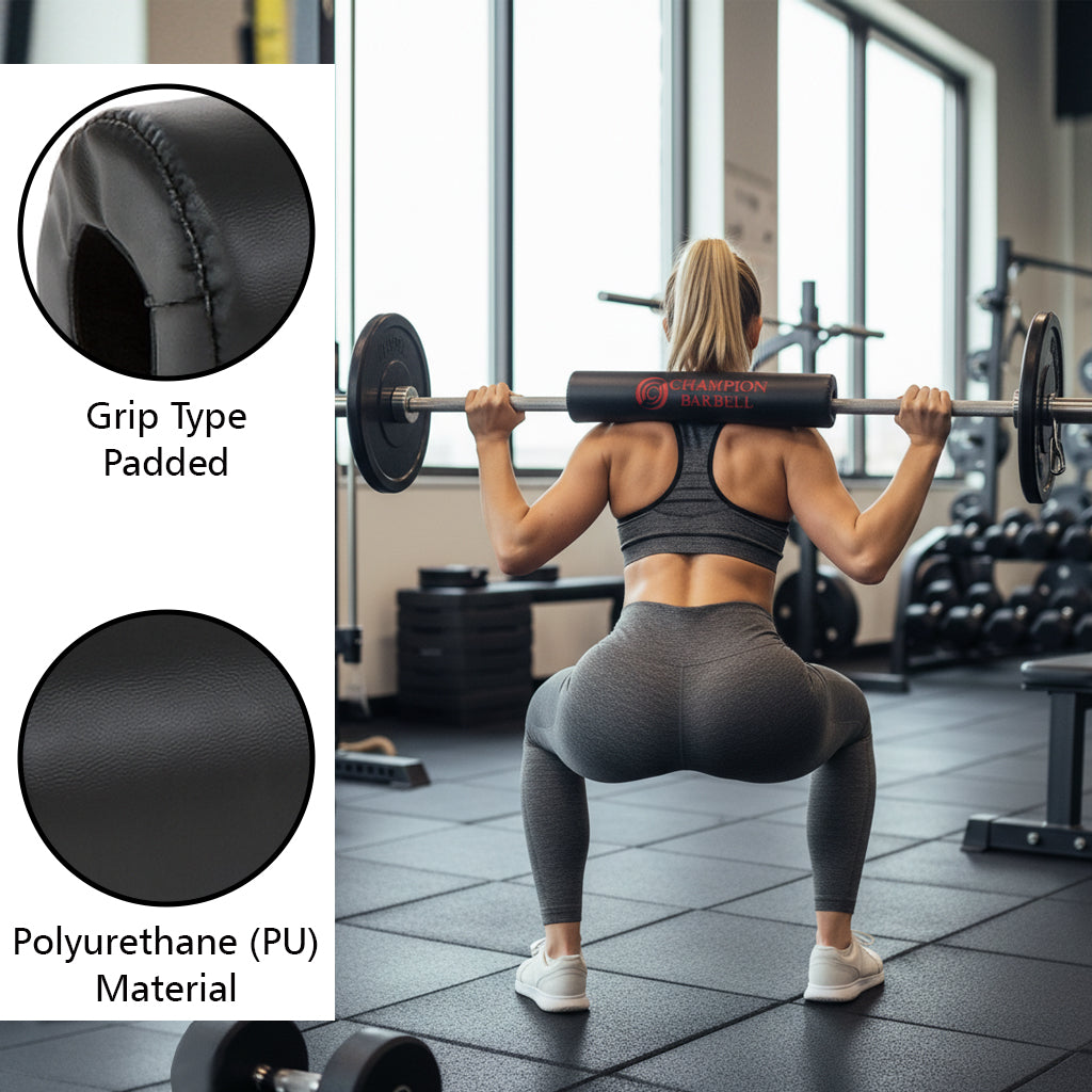 Champion Barbell Bar Wrap Pad - Black