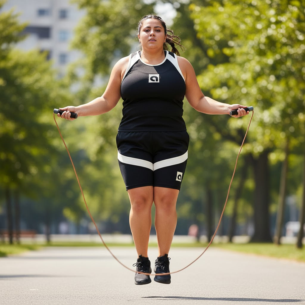 Champion Barbell Leather Jump Rope - Ball-Bearing &amp; 9.5 ft.