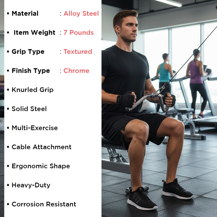 Champion Barbell Revolving Multi-Exercise Bar - Lat Machine