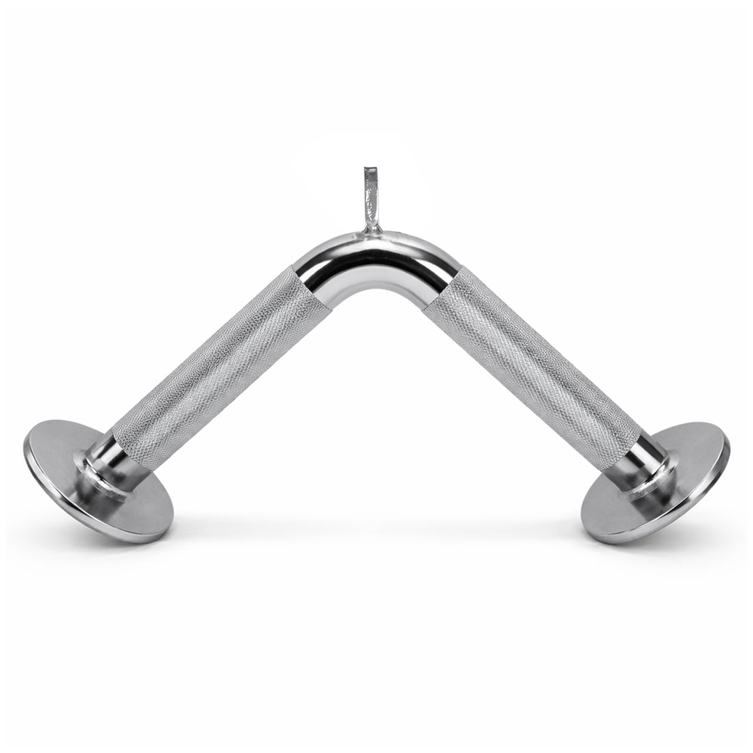 Champion Barbell V-Shaped Press Down Bar - Solid Steel Cable Attachment