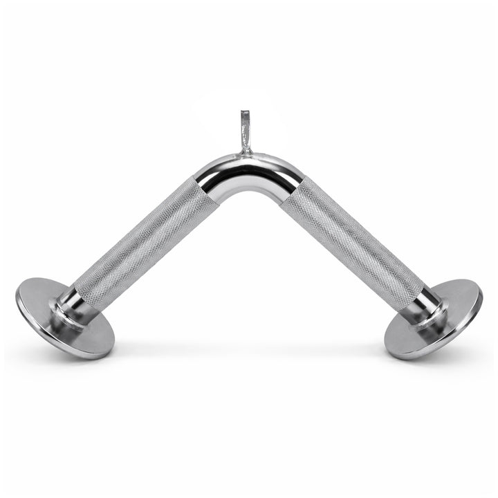 Champion Barbell V-Shaped Press Down Bar - Solid Steel Cable Attachment