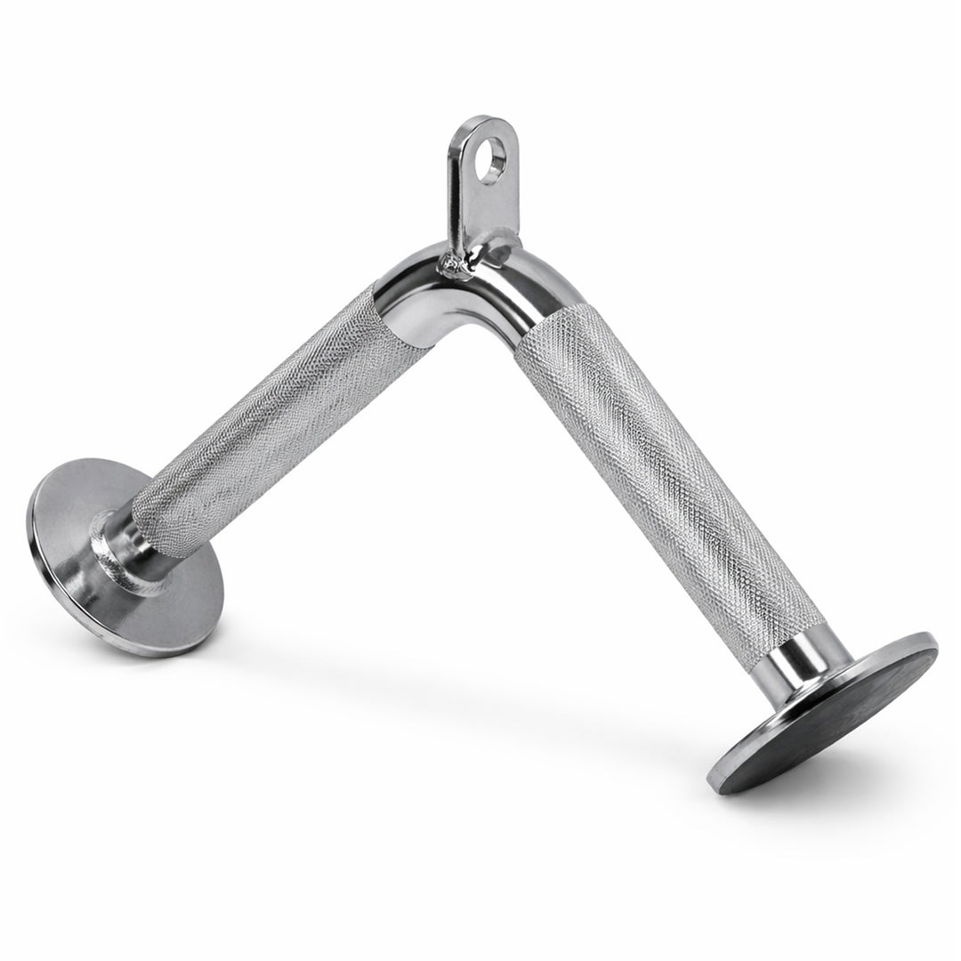 Champion Barbell V-Shaped Press Down Bar - Solid Steel Cable Attachment