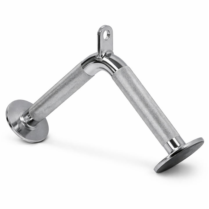 Champion Barbell V-Shaped Press Down Bar - Solid Steel Cable Attachment