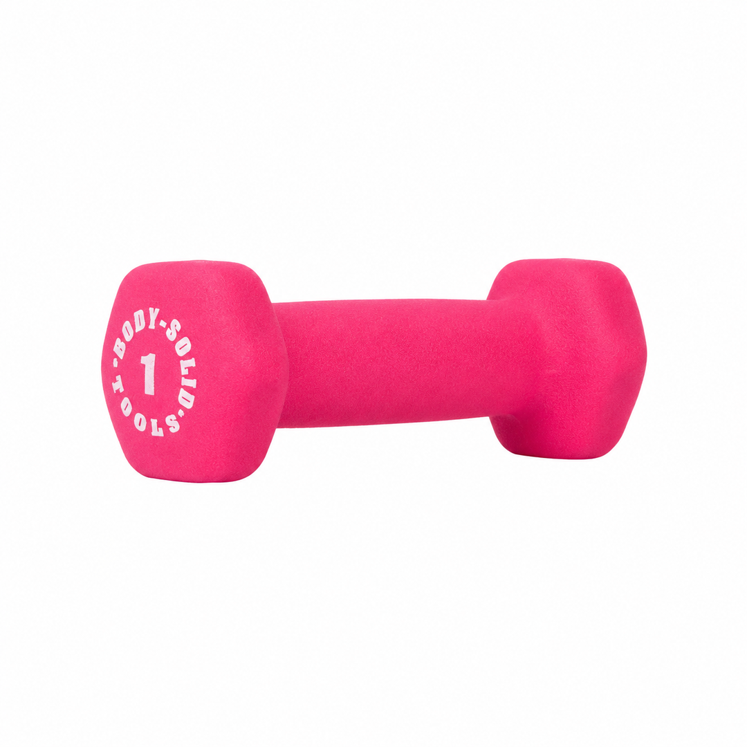 Body-Solid Tools Neoprene Studio Dumbbells