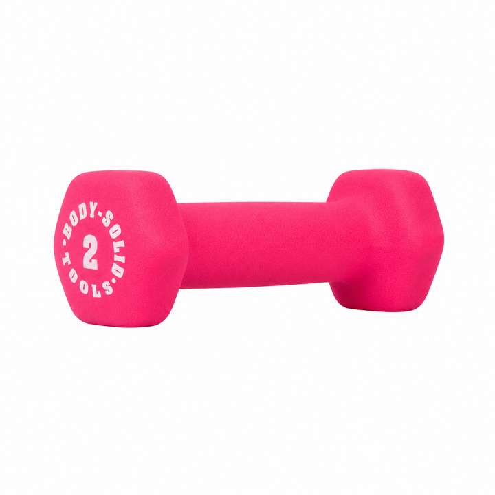 Body-Solid Tools Neoprene Studio Dumbbells