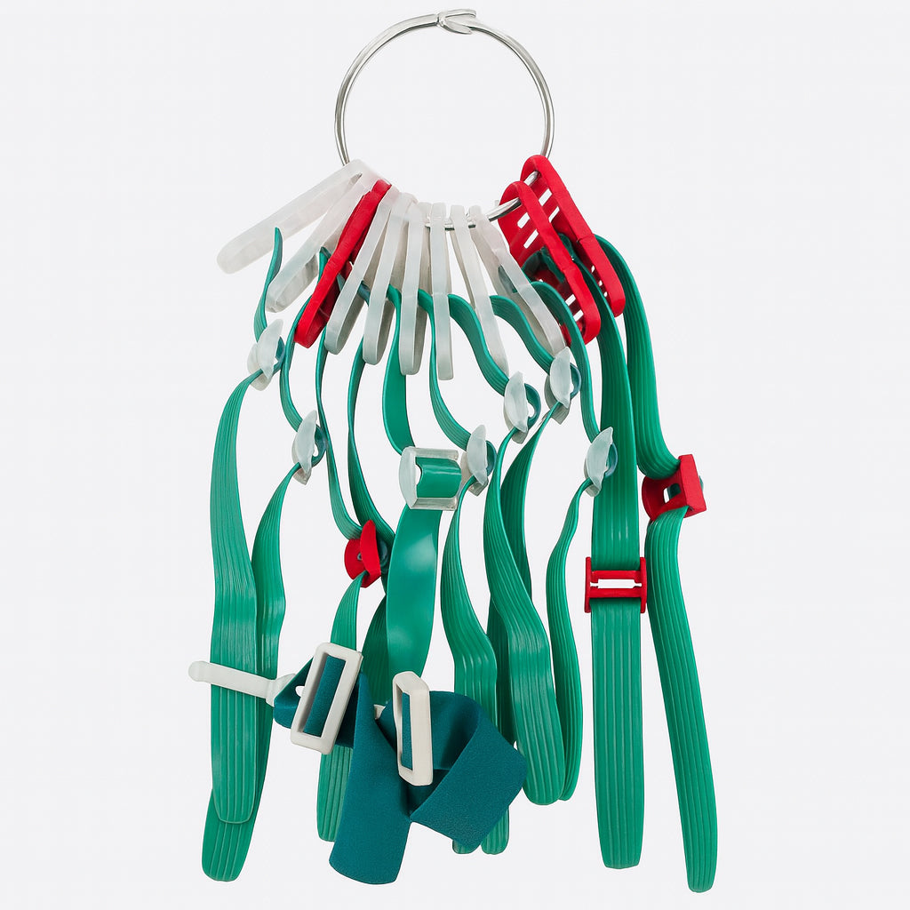 Flag-a-Tag Storage Rings for Flag Football Belts