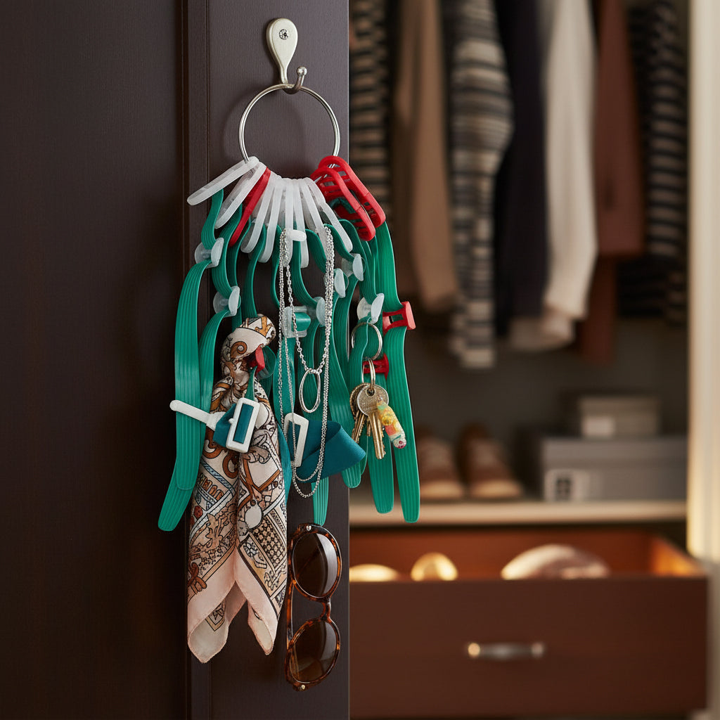 Flag-a-Tag Storage Rings for Flag Football Belts