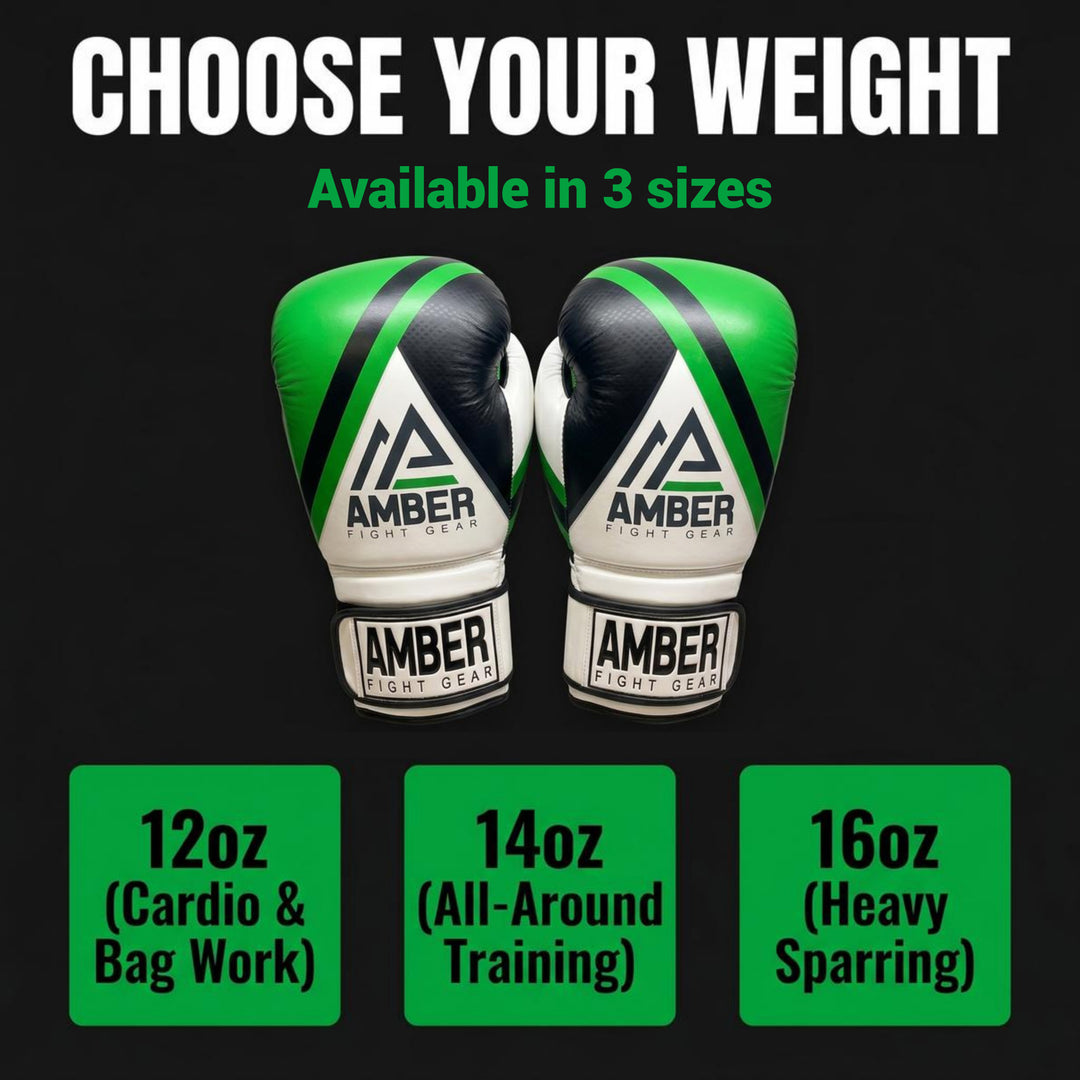 Fury Boxing Gloves - Kickboxing, Muay Thai Training Gloves, Sparring Punching Bag Mitts, Durable PU, Shock-Absorbing Foam Core, Non-Slip Wrist Support, Multi-Sport Glove