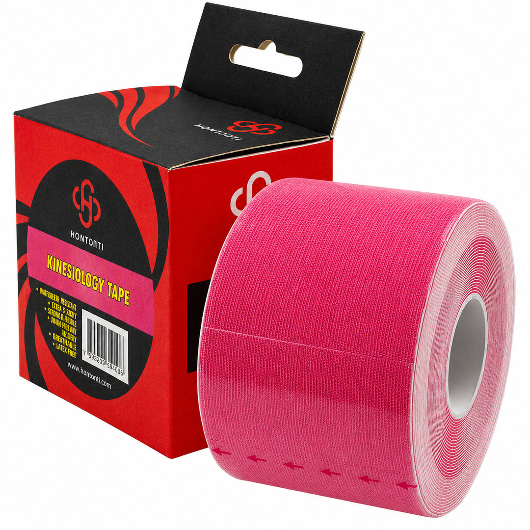 Ultimate Performance Kinesiology Tape: Support, Stabilize, and Recover Best for Athletes and Rehabilitation, 2" x 16ft Pink