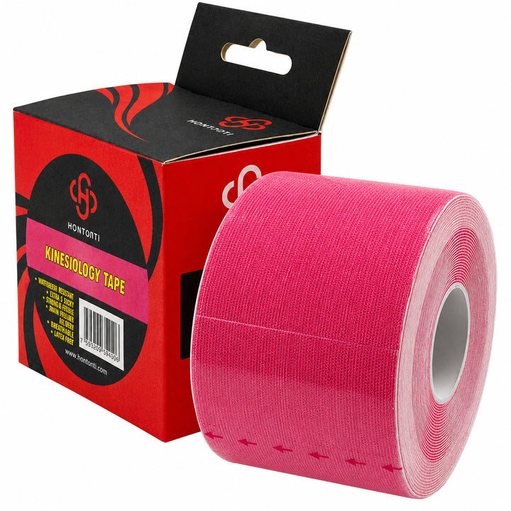 Ultimate Performance Kinesiology Tape: Support, Stabilize, and Recover Best for Athletes and Rehabilitation, 2" x 16ft Pink
