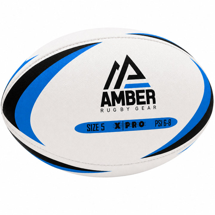 Competition Rugby Ball with Superior Grip and Balanced Weight for Match-Play and Training