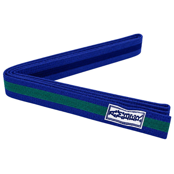 Amber Fight Gear Premium Karate Belt, 100 percent Cotton Canvas Martial Arts Belt for Karate