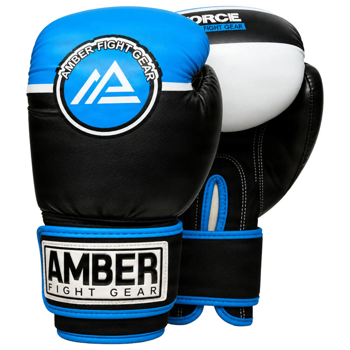 Amber Fight Gear Force Boxing Gloves with Multi-Layer Foam &amp; Wrist Support
