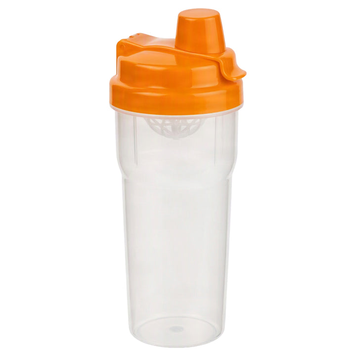 Amber Fight Gear Mini Shaker Glass Protein Bottle, Leak-Proof, Reusable