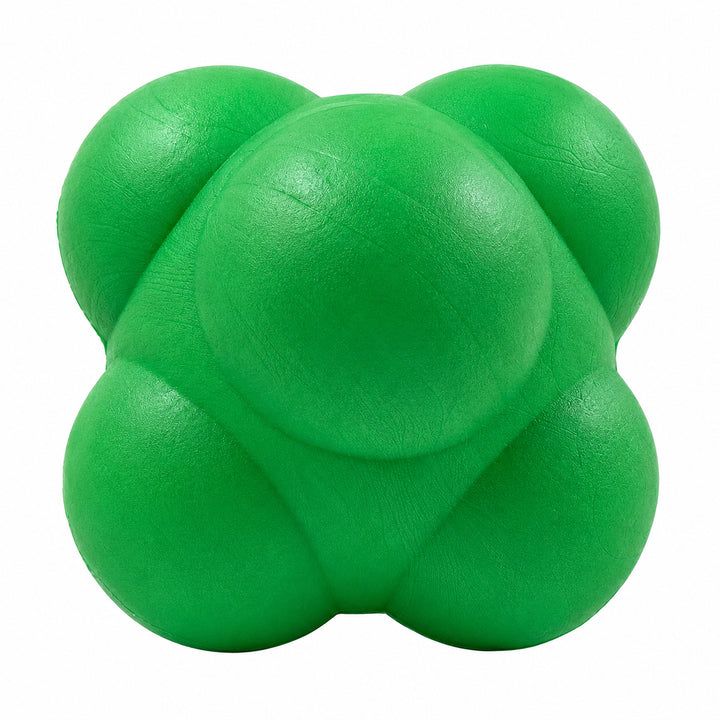 Agility Reaction Ball, 3-Inch Rubber Reflex Trainer, Green