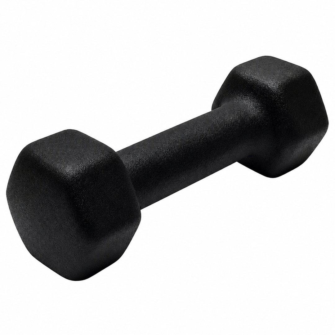 Neoprene Dumbbell, Single Weight for Strength Training, Muscle Toning, and Rehab, Non-Slip Grip &amp; Anti-Roll Design, Available in 1lb?15lb