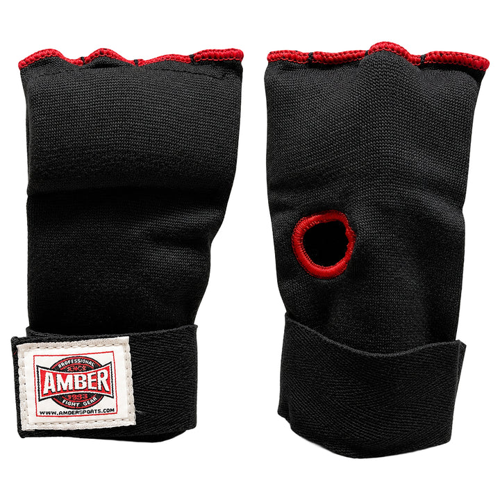 Amber Fight Gear Rapid Elastic Hand Wraps for Boxing, MMA, Muay Thai, Kickboxing - Enhanced Wrist &amp; Knuckle Protection - Ideal for Men &amp; Women